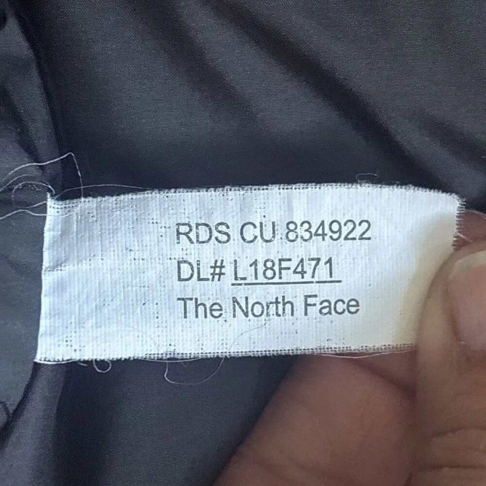 Vintage 2018 The North Face Men's Alpz 550-Fill Goose Down Jacket Size Large